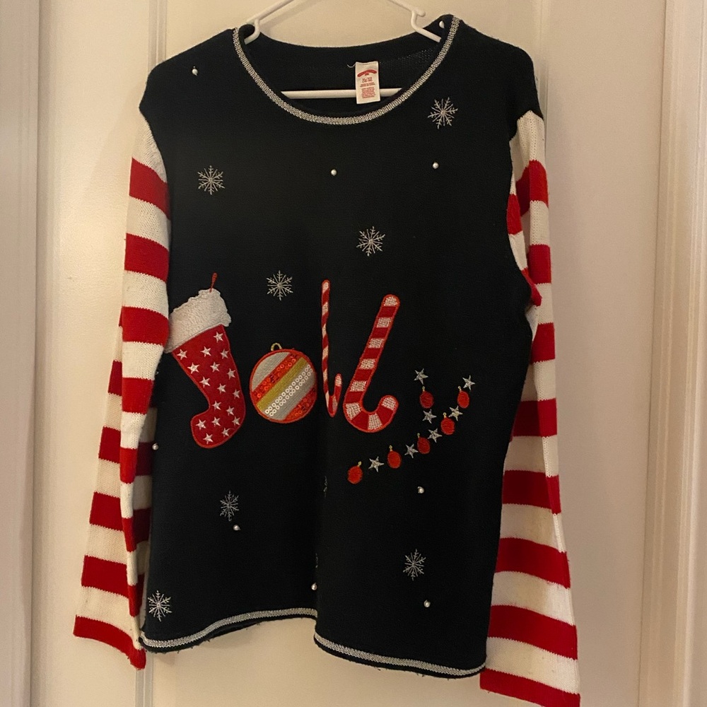 Jolly ugly Christmas sweater